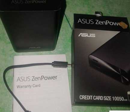 Preview ASUS Zenpower 10.050 Mah Hitam : Desain Premium Kapasitas Mumpuni
