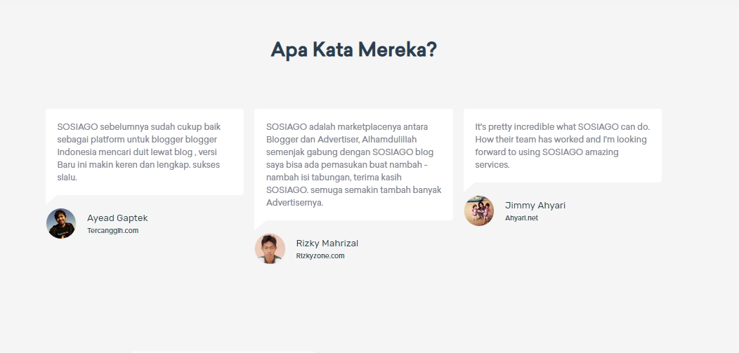 Blogger Indonesia Harus Coba SOSIAGO Influencer Marketing